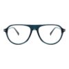 Acetate Glasses VG5046 C3, Dark Cyan-blue, Front View