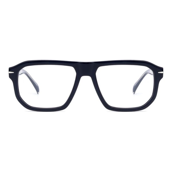 Acetate Glasses VG5049 C1, Black, Front View
