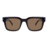 Acetate Sunglasses VG5047S C2, Black, Grey, UV400 Lenses, Front View