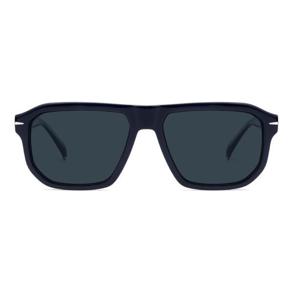 Acetate Sunglasses VG5049S C1, Black, UV400 Lenses, Front View