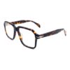 Acetate Glasses VG5038 C2, Tortoise Shell, Geometric, Three-quarter View