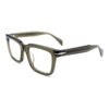 Acetate Glasses VG5039 C3, Olive, Square, Three-quarter View