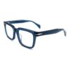 Acetate Glasses VG5039 C4, Deep Teal, Square, Three-quarter View