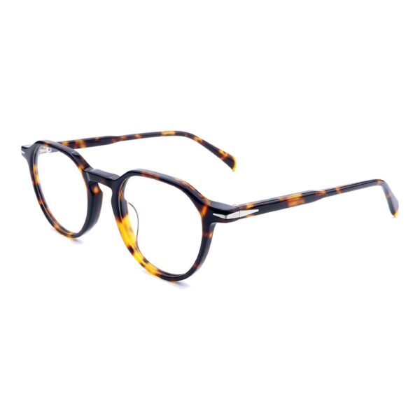 Acetate Glasses VG5040 C2, Tortoise Shell, Pantos, Three-quarter View