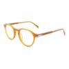 Acetate Glasses VG5040 C3, Amber, Pantos, Three-quarter View