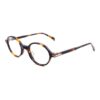 Acetate Glasses VG5041 C2, Tortoise Shell, Round, Three-quarter View