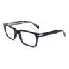 Acetate Glasses VG5043 C1, Black, Rectangle, Three-quarter View