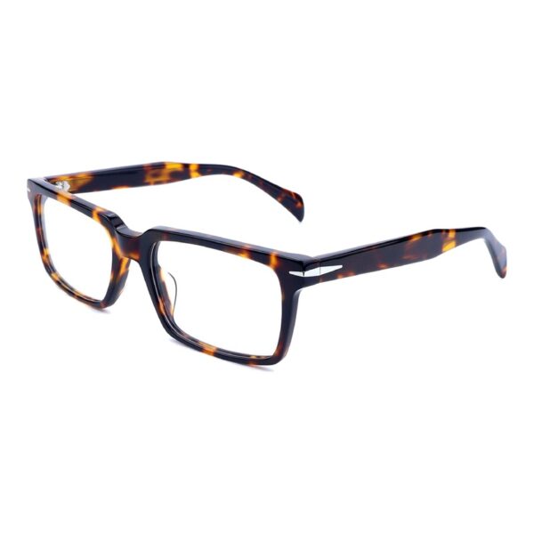 Acetate Glasses VG5043 C2, Tortoiseshell, Rectangle, Three-quarter View