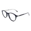Acetate Glasses VG5045 C1, Black, Pantos, Three-quarter view