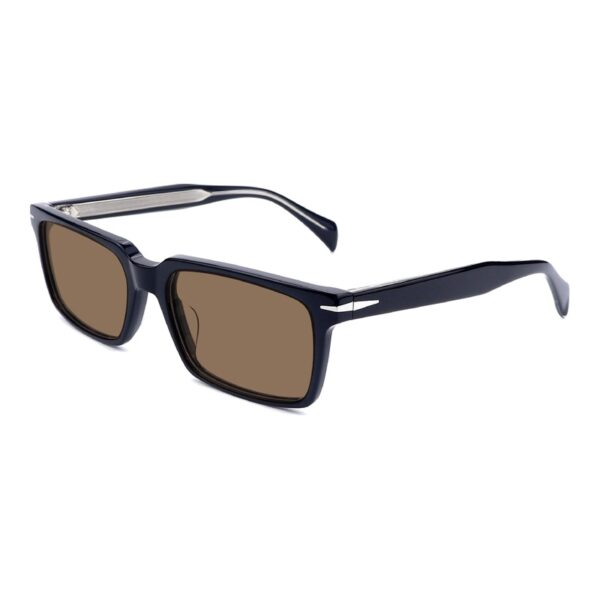 Acetate Sunglasses VG5043S C1, Black, Rectangle, Three-quarter View