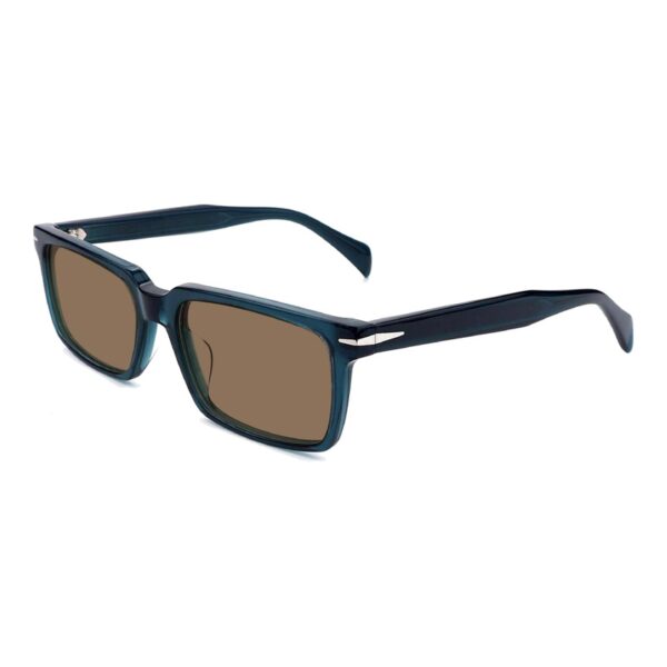 Acetate Sunglasses VG5043S C3, Dark Cyan, Rectangle, Three-quarter View