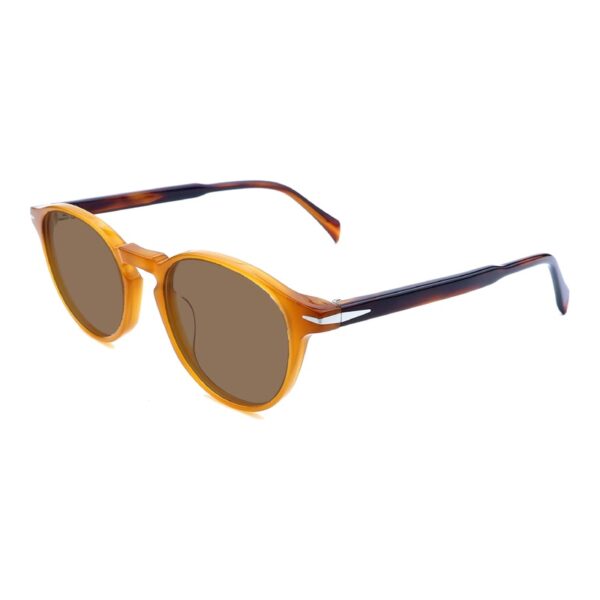 Acetate Sunglasses VG5044S C3, Amber, Pantos, Three-quarter View