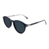 Acetate Sunglasses VG5045S C1, Black, Pantos, Three-quarter view