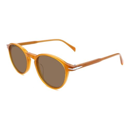 Acetate Sunglasses VG5045S C3, Amber Pantos, Three-quarter view